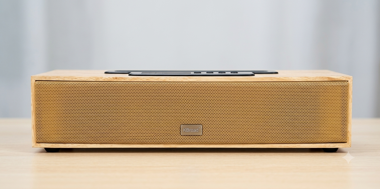 KTS 1665 Wooden Sound Bar Premium Quality Super Bass Sound