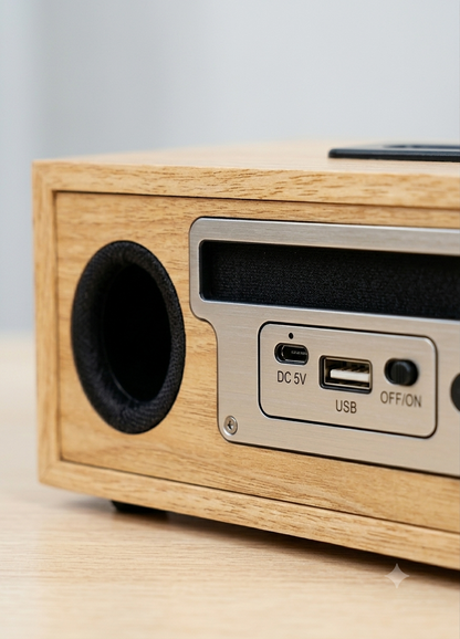 KTS 1665 Wooden Sound Bar Premium Quality Super Bass Sound
