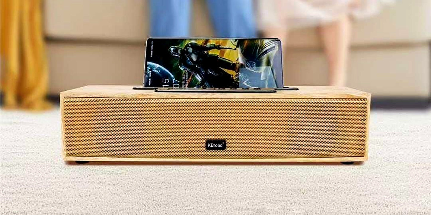 KTS 1665 Wooden Sound Bar Premium Quality Super Bass Sound