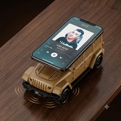 Jeep Shape Rugged Off-Road SUV Portable Wireless Speaker –