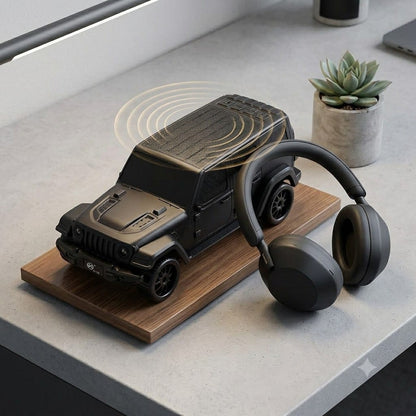 Jeep Shape Rugged Off-Road SUV Portable Wireless Speaker –